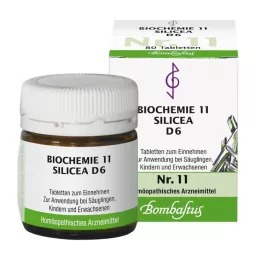 BIOCHEMIE 11 Silicea D 6 tablets, 80 pcs