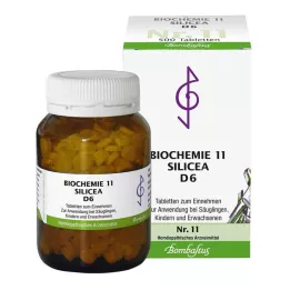 BIOCHEMIE 11 Silicea D 6 tablets, 500 pcs