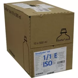STEROFUNDIN ISO EcoFlac plus infusion solution, 10x500 ml