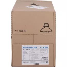 STEROFUNDIN ISO Ecoflac Plus infusion solution, 10X1000 ml