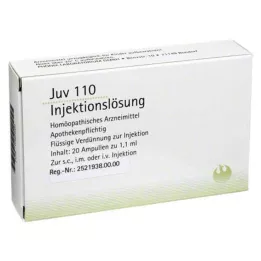 JUV 110 injection solution 1.1 ml ampoules, 20x1.1 ml