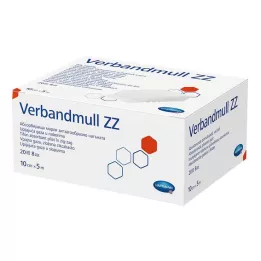 VERBANDMULL Hartmann 10 cmx5 m zigzag, 1 pcs