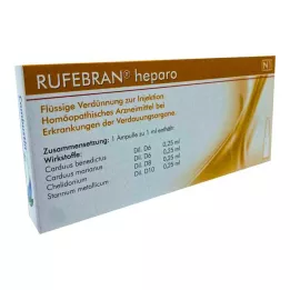 RUFEBRAN Heparo ampoules, 10 pcs