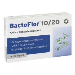 BACTOFLOR 10/20 capsules, 30 pcs