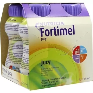 FORTIMEL Jucy Tropicalgeschmack, 4X200 ml