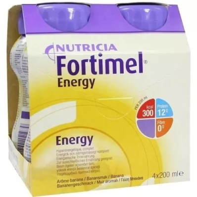 FORTIMEL Energy Bananengeschmack, 4X200 ml