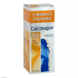 CALCIMAGON D3 chewable tablets, 180 pcs