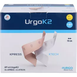 URGOK2 system kompresyjny 10cm obwód kostki 18-25cm, 6szt
