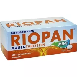 RIOPAN Magen Tabletten Mint 800 mg Kautabletten, 100 St