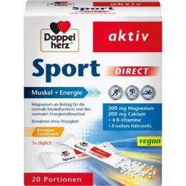DOPPELHERZ Sport DIRECT Vitaminok+ásványi anyagok, 20 db