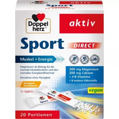 DOPPELHERZ Sport DIRECT Vitamine+Mineralien, 20 St