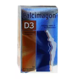 CALCIMAGON D3 chewable tablets, 112 pcs