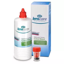 LENSCARE ClearSept 380 ml+container, 1 P