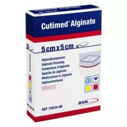 CUTIMED Alginate Alginate compresses 5x5 cm, 10 pcs
