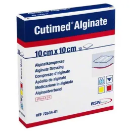 Cutimed Alginate Alginate compresses 10x10cm, 10 pcs