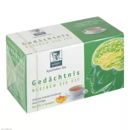 BADERS Pharmacies tea memory filter bag, 20 pcs