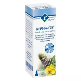 REPHA OS mouth and throat spray, 12 ml