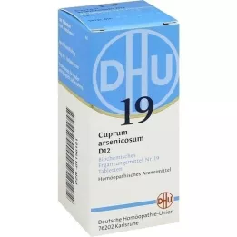 BIOCHEMIE DHU 19 Cuprum arsenicosum D 12 tabletek, 80 szt