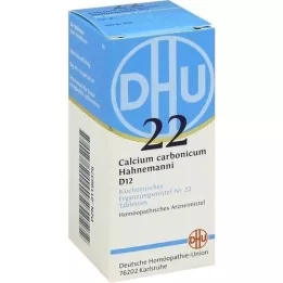 BIOCHEMIE DHU 22 Calcium Carbonicum D 12 tablets, 80 pcs