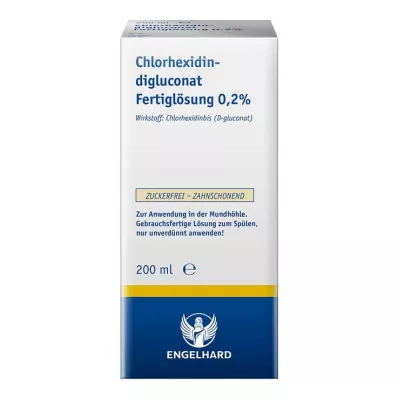 CHLORHEXIDINDIGLUCONAT Ready-to-use solution 0.2%, 200 ml