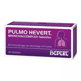 PULMO HEVERT Bronchial complex tablets, 40 pcs