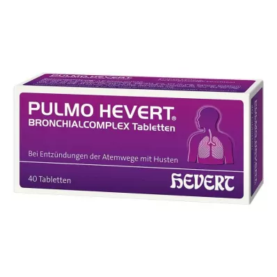 PULMO HEVERT Bronchial complex tablets, 40 pcs