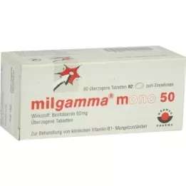 MILGAMMA Mono 50 covered tablets, 60 pcs