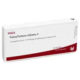 PULMO/TARTARUS stibiatus II ampoules, 10X1 ml