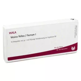 VESICA FELLEA/Ferrum I ampoules, 10x1 ml