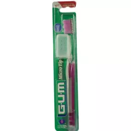GUM Οδοντόβουρτσα MicroTip μαλακή, 1 τεμ