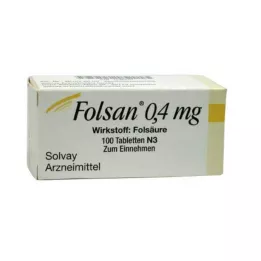 FOLSAN 0.4 mg tablets, 100 pcs