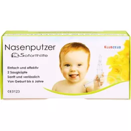 KLUGZEUG Nose cleaner emergency aid nasal aspirator, 1 pc