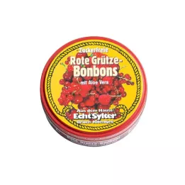 ECHT SYLTER Red currant jelly sweets sugar-free, 70 g