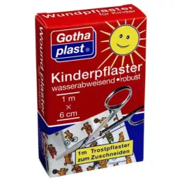 GOTHAPLAST Childrens plaster 6 cmx1 m, 1 piece