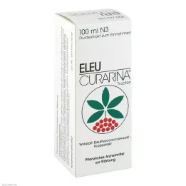 ELEU Curarina drops 1ml Siberian ginseng root fluid extract, 100 ml