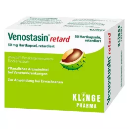 VENOSTASIN retard 50 mg hard capsule retarded, 50 pcs