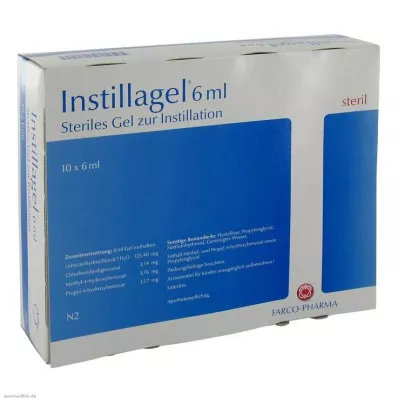 INSTILLAGEL, 10X6 ml INSTILLAGEL, 10X6 ml