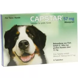 CAPSTAR 57 mg, 6 pcs