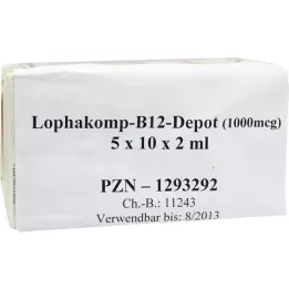 LOPHAKOMP B 12 Depot 1000 μg injection solution, 50x2 ml