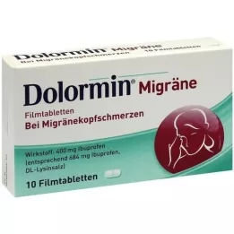 DOLORMIN Migräne Filmtabletten, 10 St