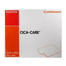 CICA CARE 12x15 cm thin silicone gel plate for scars, 1 piece