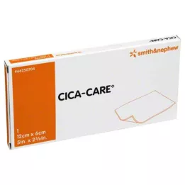 CICA CARE 6x12 cm thin silicone gel plate for scars, 1 piece