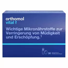 ORTHOMOL Vital F drinking bottle/capsule combo pack, 30 pcs