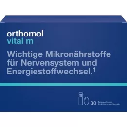 ORTHOMOL Vital M Trinkfläschchen/Kaps.Kombipack., 30 St