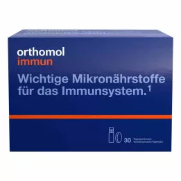 ORTHOMOL Immune drinking bottle/tablet combo pack, 30 pcs