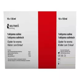 KLYSMA 1x saline, 10X135 ml