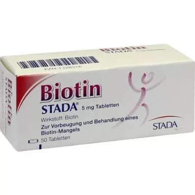 BIOTIN STADA 5 mg tablets, 50 pcs