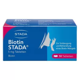 BIOTIN STADA 5 mg tablets, 50 pcs