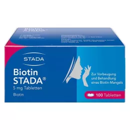 BIOTIN STADA 5 mg tablets, 100 pcs