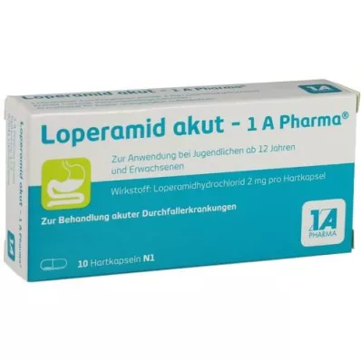 LOPERAMID akut-1A Pharma Hartkapseln, 10 St